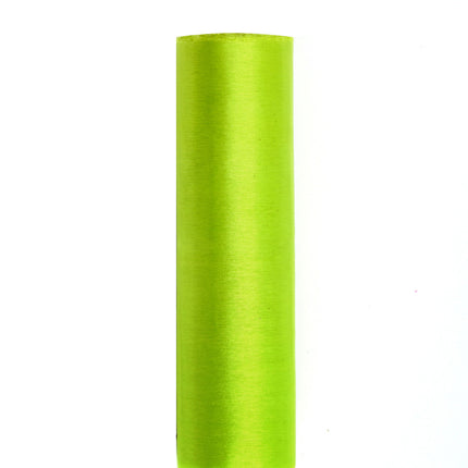 Tessuto Organza Verde Lime 16cm 9m