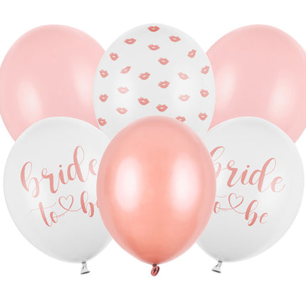 Palloncini Bride To Be Mix 30cm 6pz