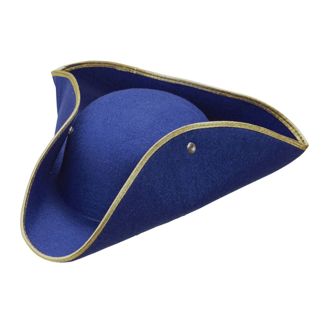 Cappello da pirata blu