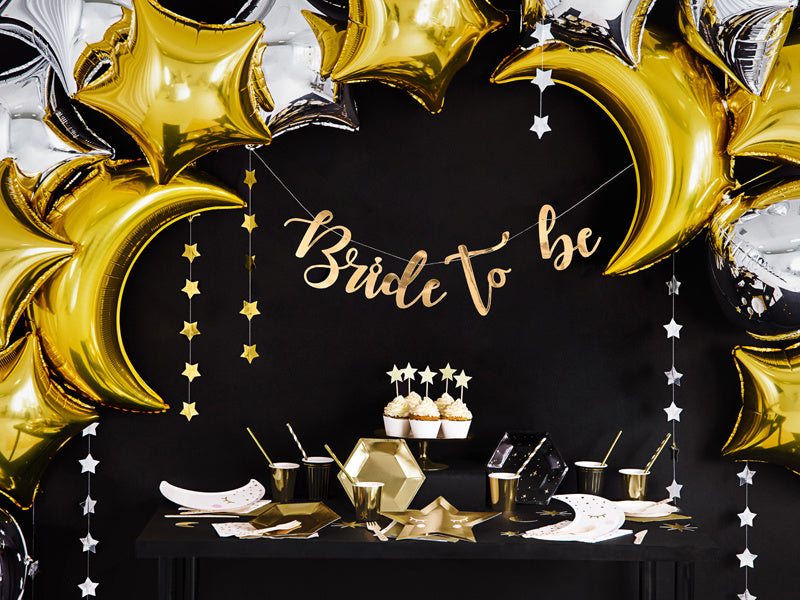 Cake topper Stelle oro 11,5 cm 6 pezzi