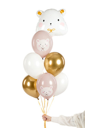 Palloncini Orso Polare Mix 30cm 6 pezzi