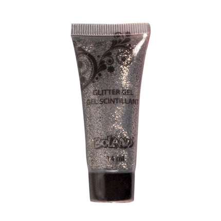 Gel glitterato argento 14ml