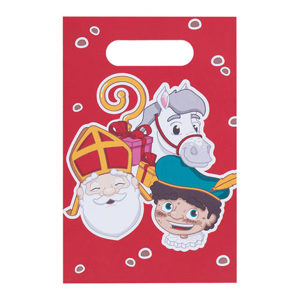 Sacchetti Sinterklaas di carta 23cm 10pz