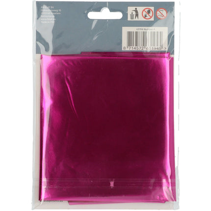 Palloncino Foil Figura 4 Fucsia Metallizzato XL 86cm vuoto