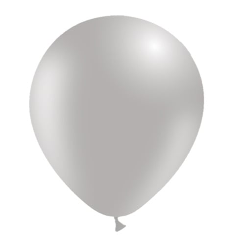 Palloncini grigi 30cm 50pz