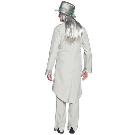 Costume da sposo di Halloween da fantasma