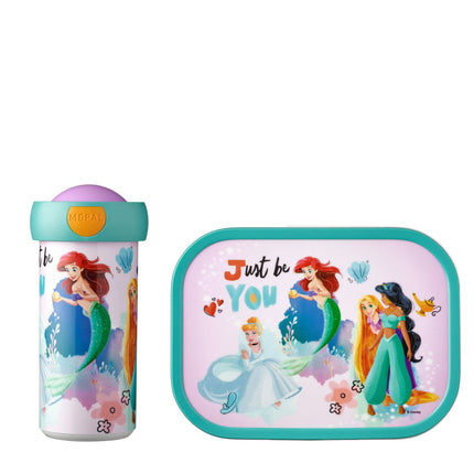 Set per il pranzo con tazza e scatola per il pranzo Disney Princess