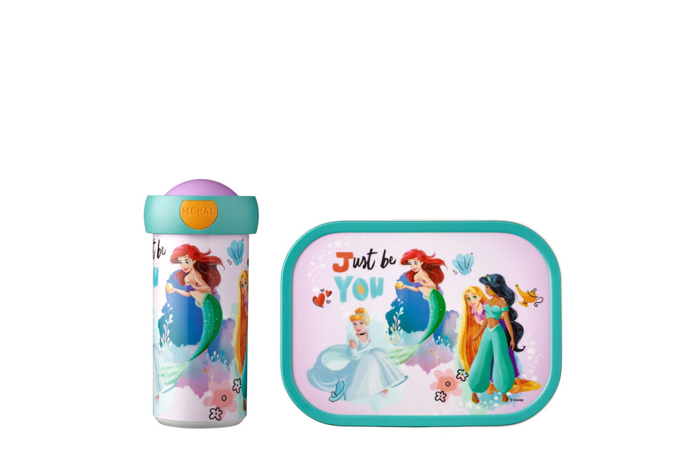 Set per il pranzo con tazza e scatola per il pranzo Disney Princess