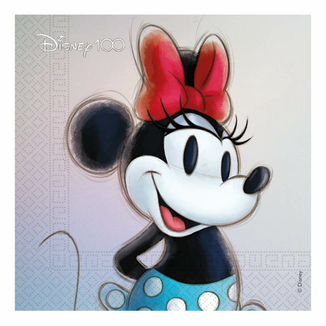 Tovaglioli di Minnie Mouse 2 strati 33cm 20pz