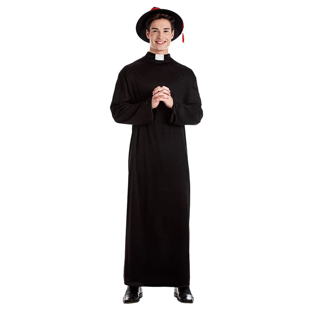 Costume da prete uomo nero