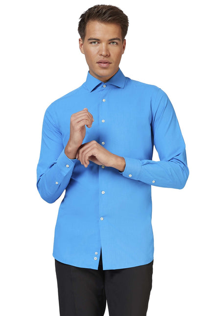 Camicia blu uomo OppoSuits