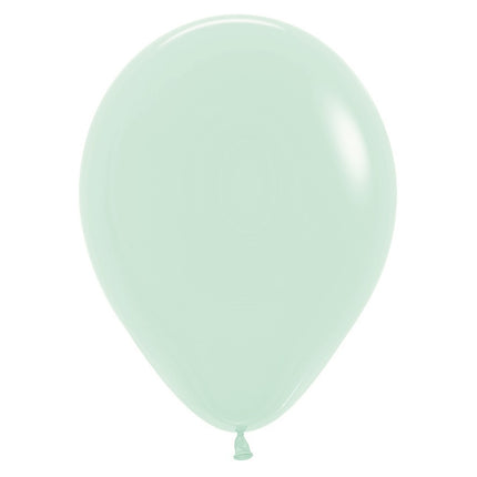 Palloncini Verde Pastello Opaco 23cm 50pz