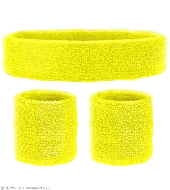 Fasce elastiche giallo neon 2 pezzi