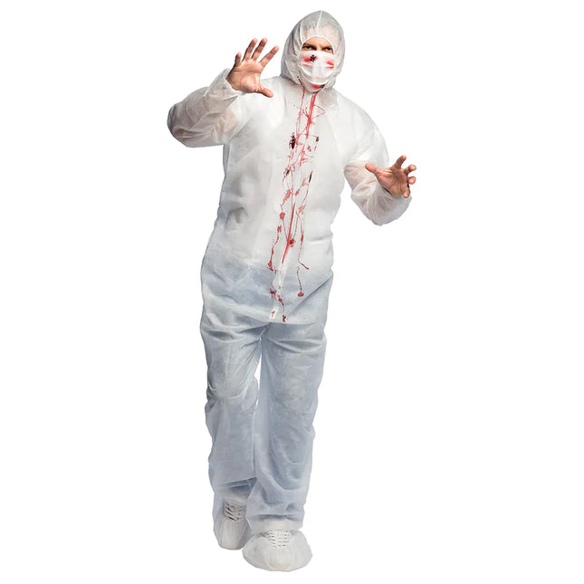 Costume di Halloween da medico dell'orrore per uomo