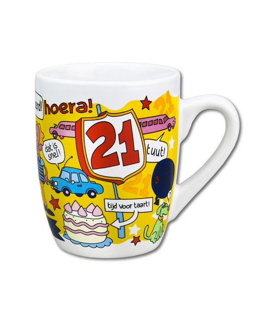 Tazza 21 anni 12 cm