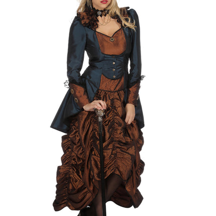 Abito Steampunk Blu