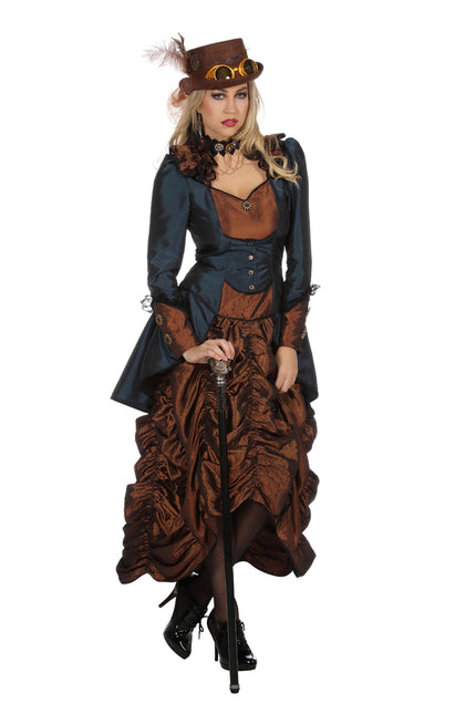 Abito Steampunk Blu