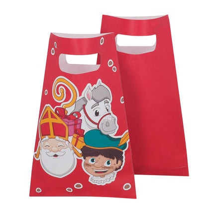 Sacchetti Sinterklaas di carta 23cm 10pz