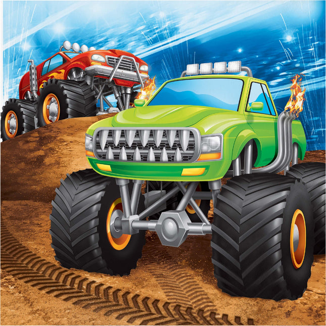 Tovaglioli Monster Truck 33cm 16pz