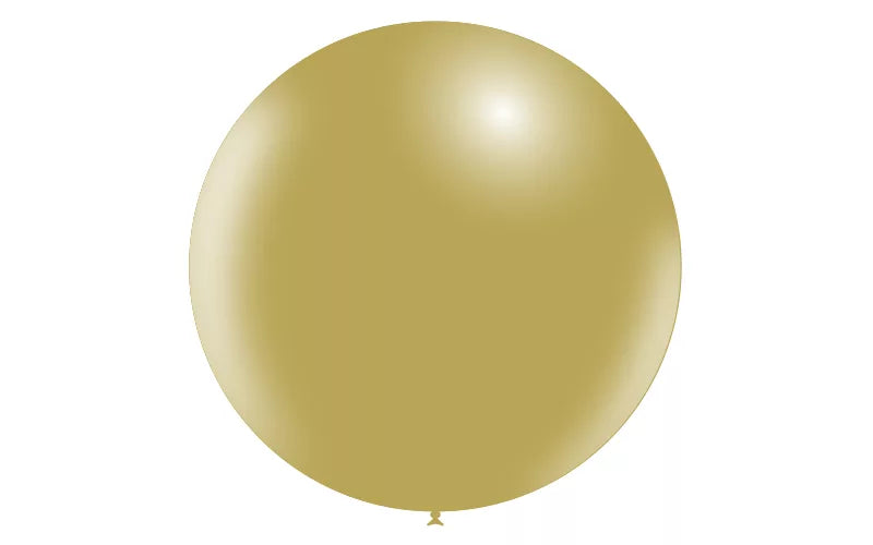 Pallone gigante giallo senape XL 91 cm