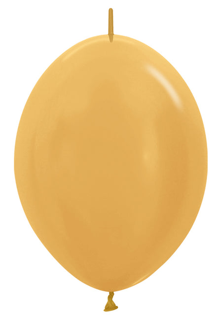 Palloncini Oro Metallico 30cm 50pz