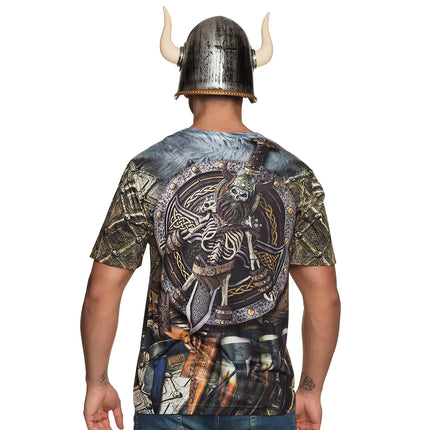 Camicia Viking Photo Realist Uomo