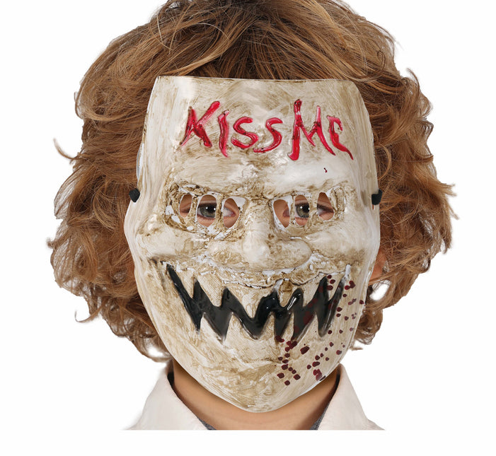 Maschera di Halloween Baciami Bambino