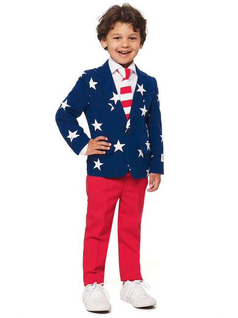 Tuta USA a stelle e strisce Ragazzo OppoSuits