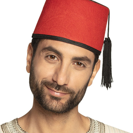 Cappello Fez rosso