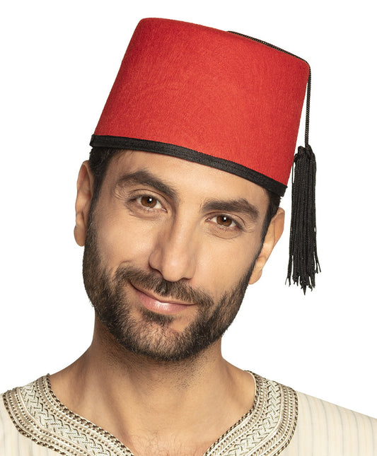 Cappello Fez rosso