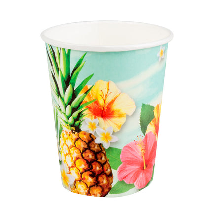 Tazze Hawaii di carta 210ml 10pz