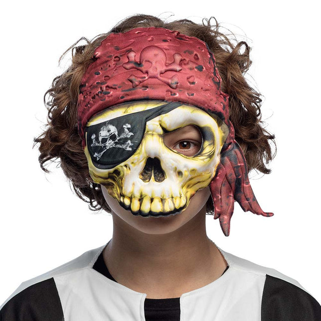 Maschera da pirata mezza