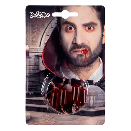 Capsule di sangue finto di Halloween 7 pezzi