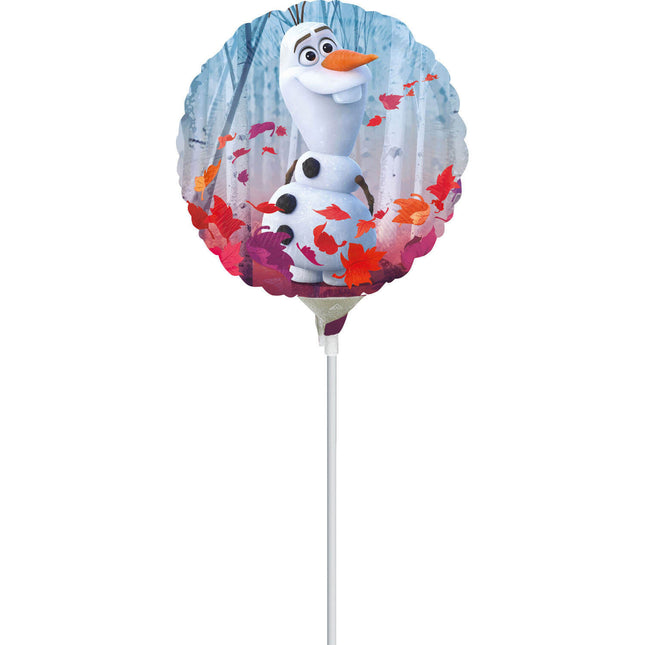 Palloncino Frozen 2 Foil Mini Olaf 27 cm