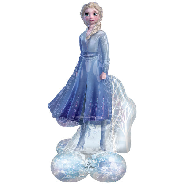 Palloncino ad elio Frozen Elsa Standard vuoto da 1,37 m