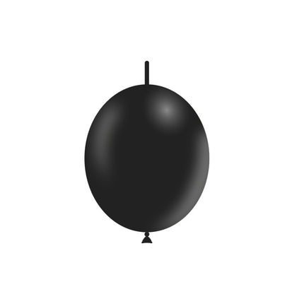 Palloncini a bottone neri 30cm 50pz