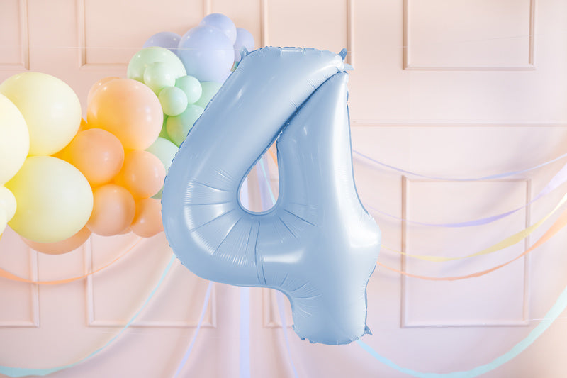 Palloncino a 4 anni Azzurro Vuoto 72 cm