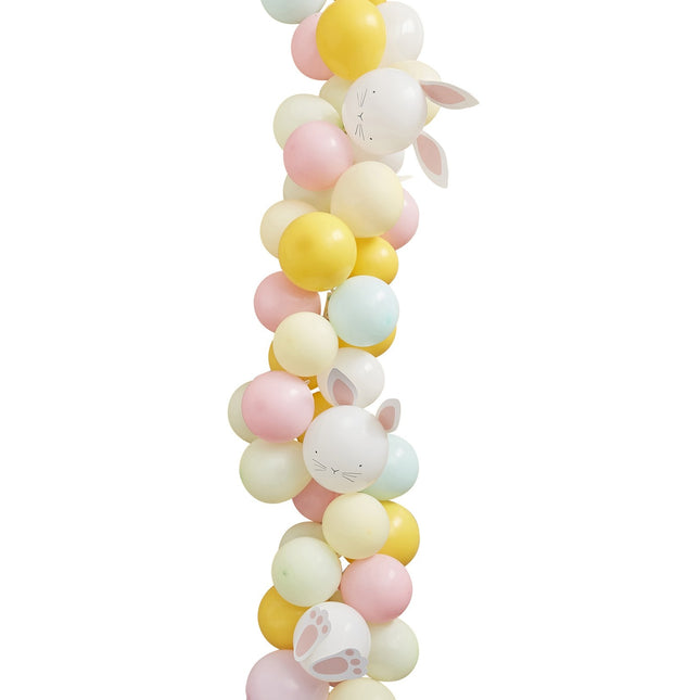 Decorazione da tavola pasquale Ghirlanda di palloncini pastello