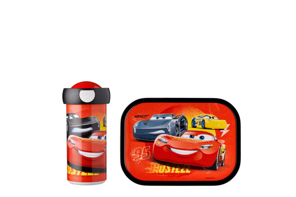 Set pranzo Campus Tazza scuola+Lunchbox Cars