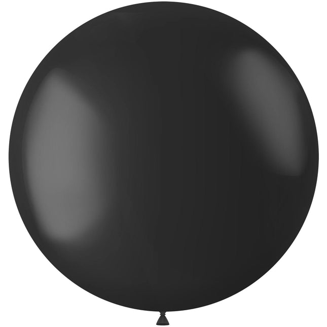 Palloncino nero Midnight Black 80 cm