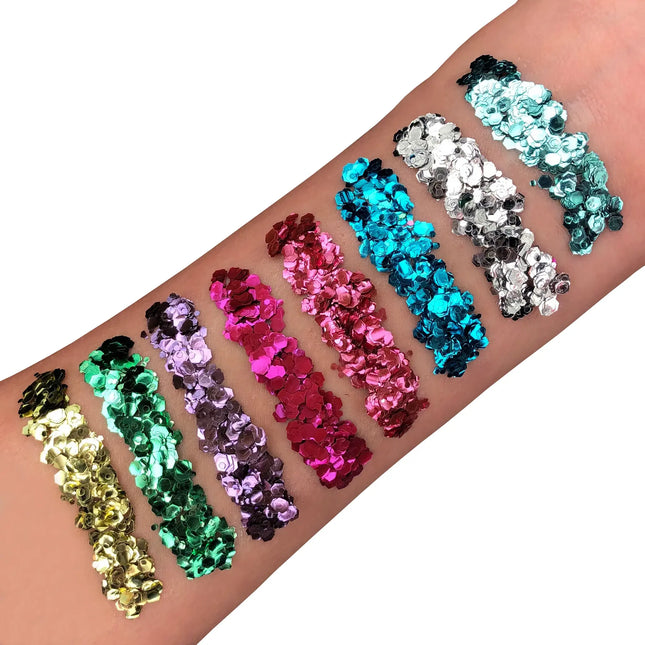 Moon Glitter Bio Chunky Glitter Blu 3g