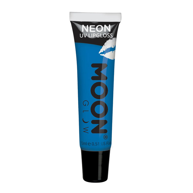 Moon Glow Neon UV Lipgloss Intense Blue Bubblegum 15 ml