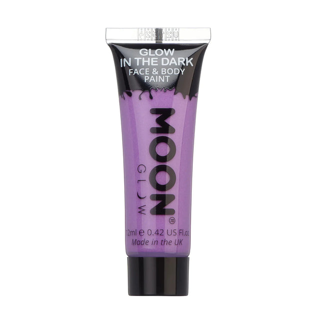 Moon Glow Vernice per il viso viola che brilla al buio 12ml