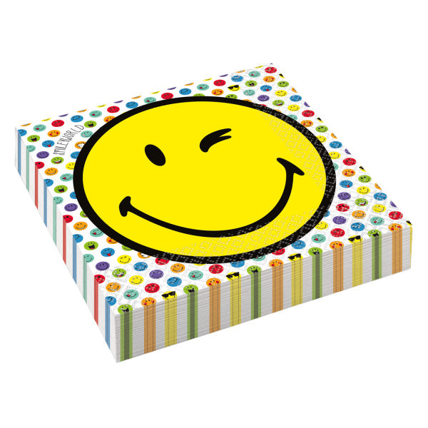 Tovaglioli Smiley 33cm 16pz