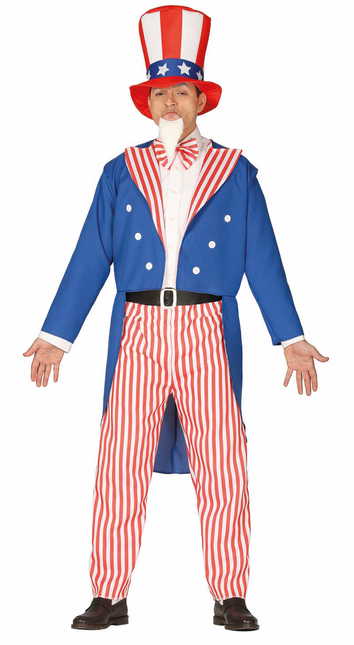 Costume da patriota americano