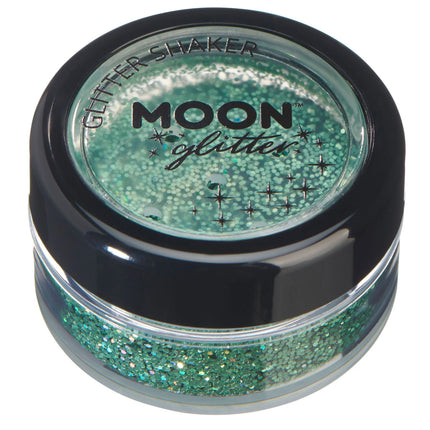 Moon Glitter Holographic Glitter Shakers Verde 5g