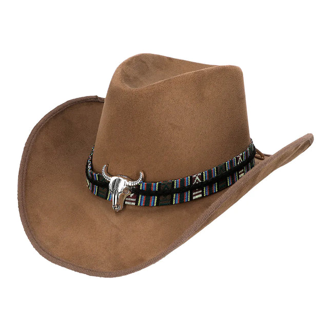 Cappello da cowboy marrone Luxe