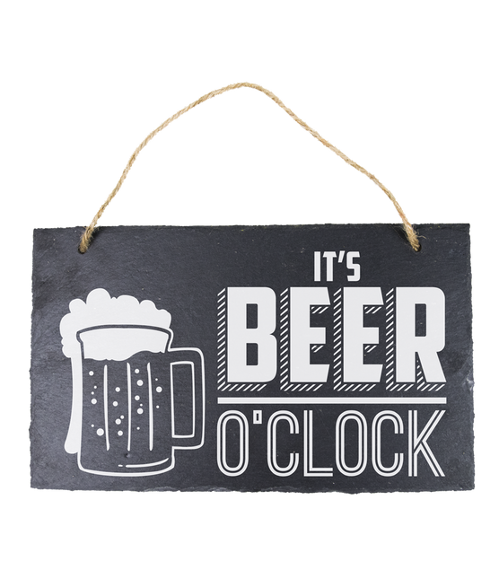 Piatto in ardesia Beer O'Clock 25 cm