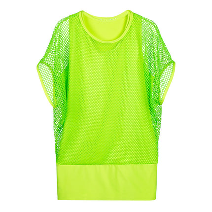 Camicia a rete Verde Donna M/L