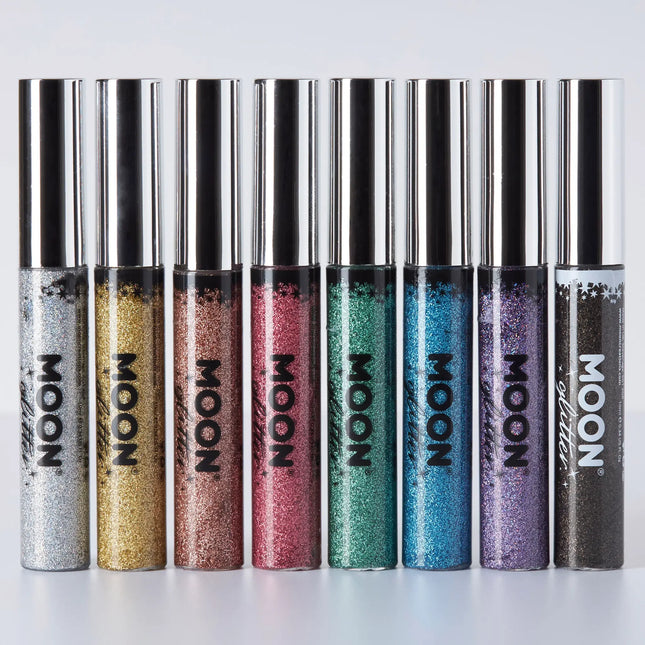 Moon Glitter Holographic Glitter Eye Liner Argento 10ml